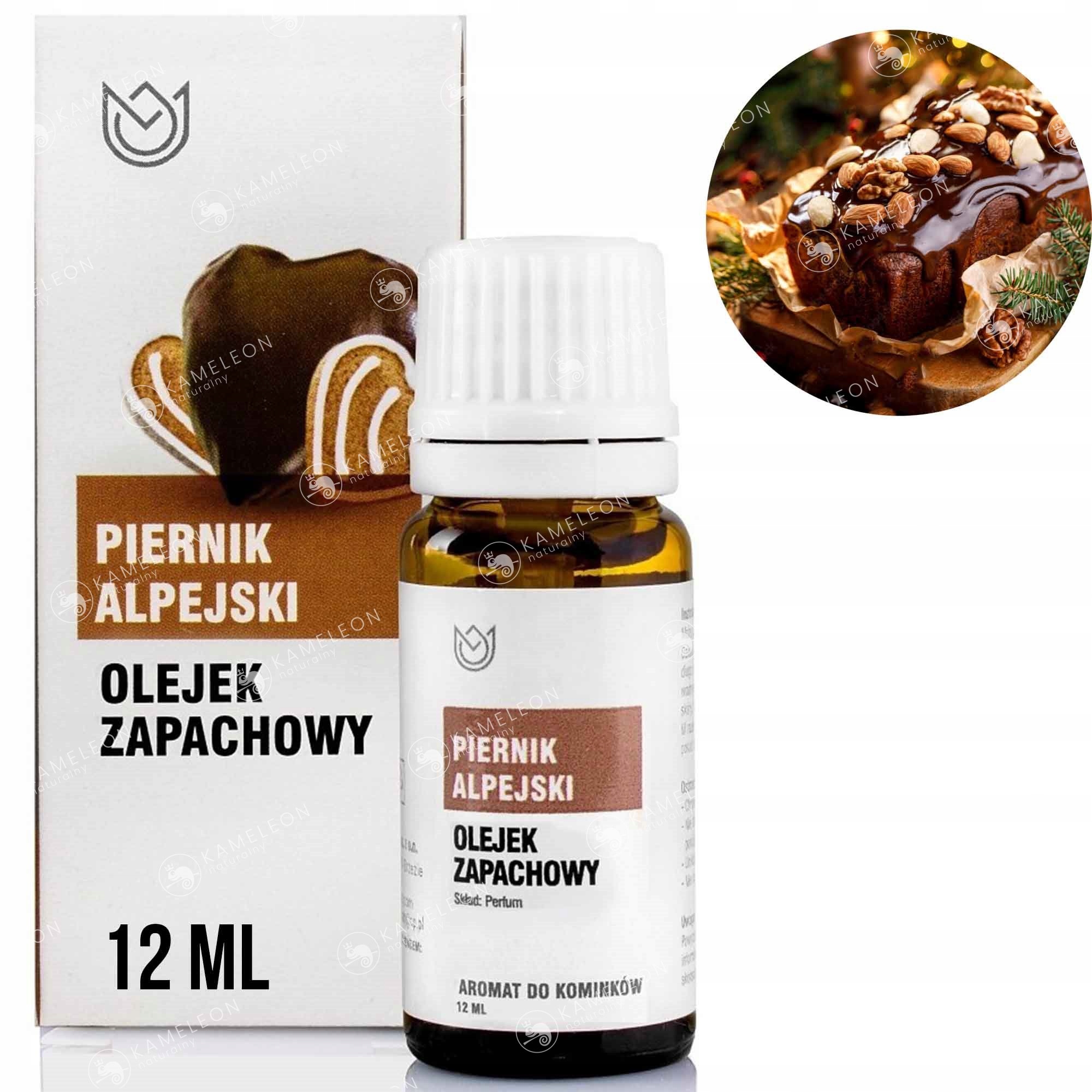 

Olejek Zapachowy eteryczny Piernik Alpejski 12ml