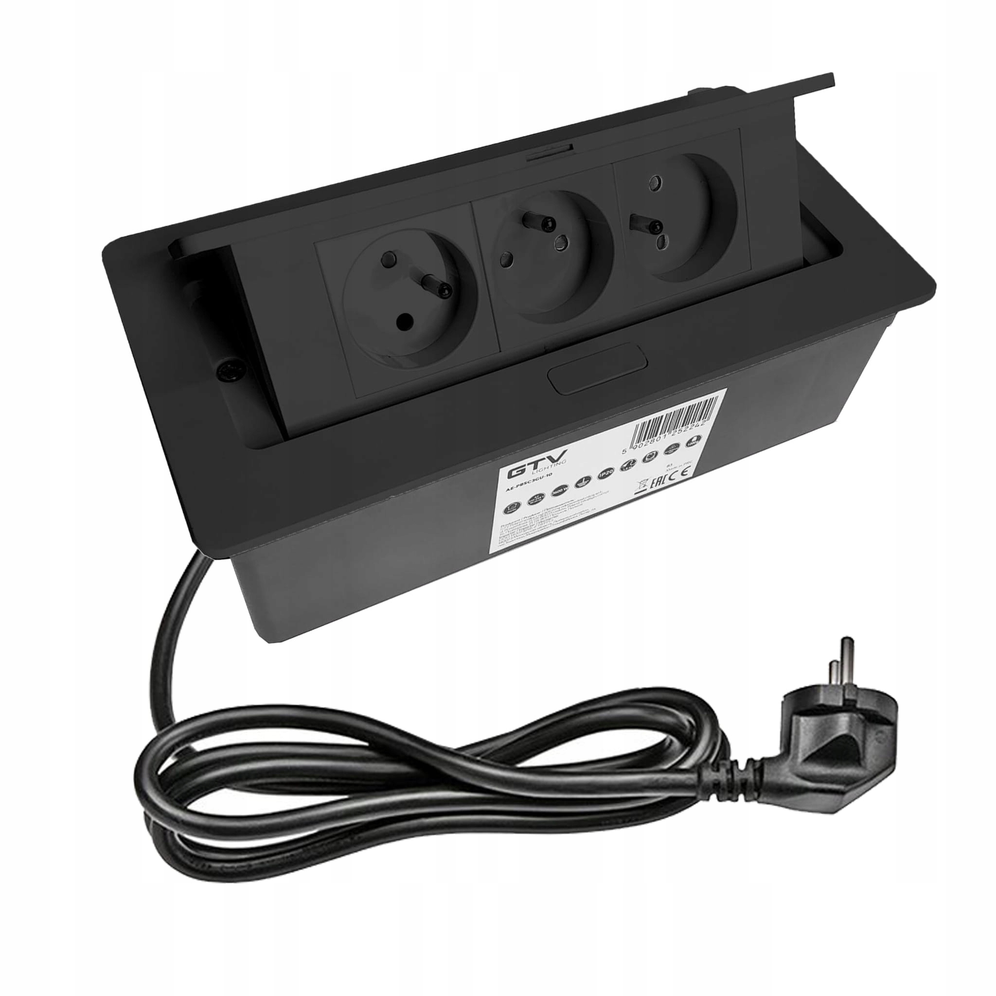 GNIAZDO WPUSZCZANE CHOWANE W BLAT NABLATOWE GTV