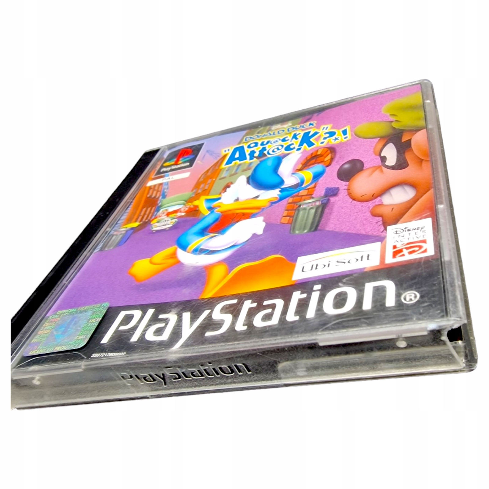 Gra DISNEY'S DONALD DUCK QUACK ATTACK PS1 Sony PlayStation PSX PS1 PS2 PS3 Tytuł Disney donald duck quack attack psx ps1