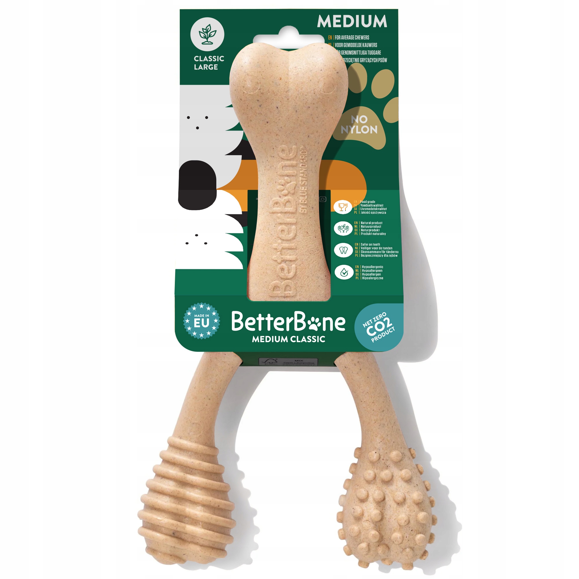 BetterBone Large Medium gryzak dla dużych psów o średniej twardości