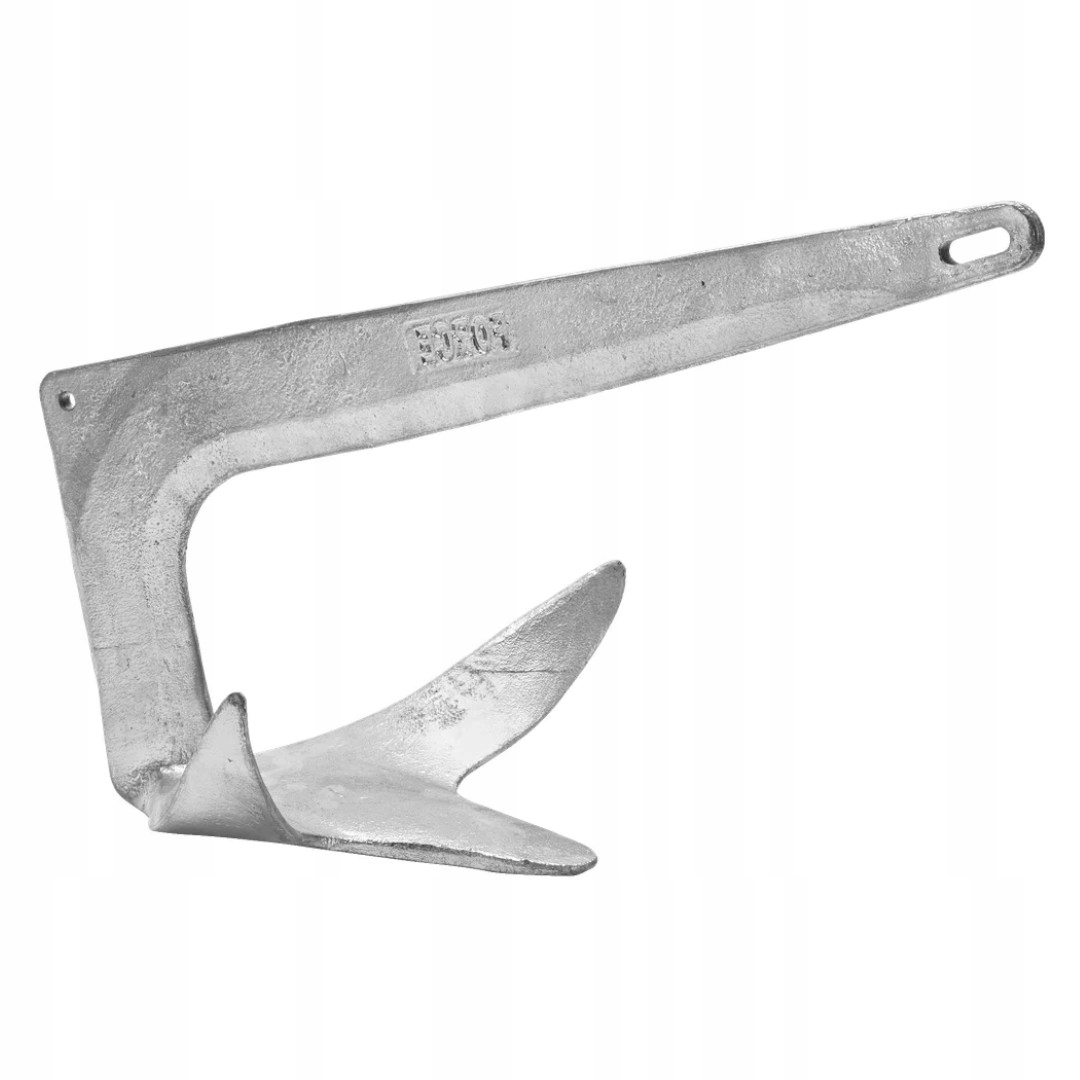 Kotva 7,5 kg z galvanizované oceli pro kotvení lodí