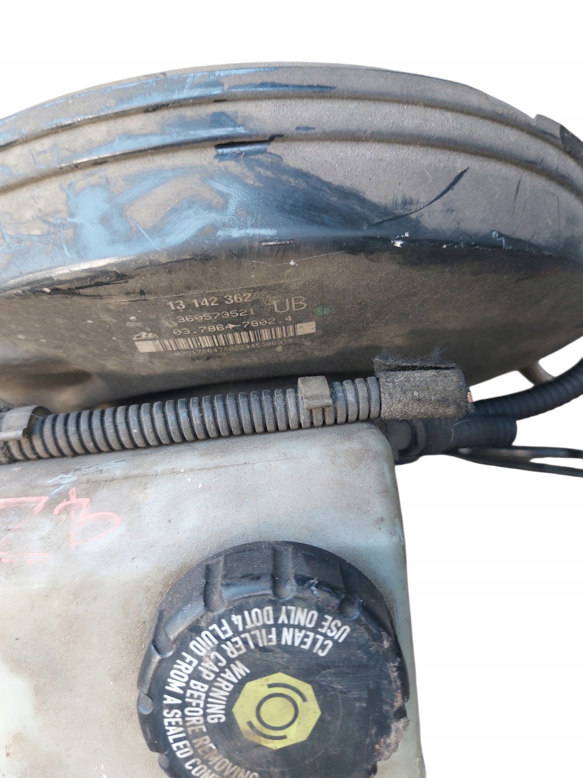 Servo Bremse + pedale OPEL ASTRA III 13142362