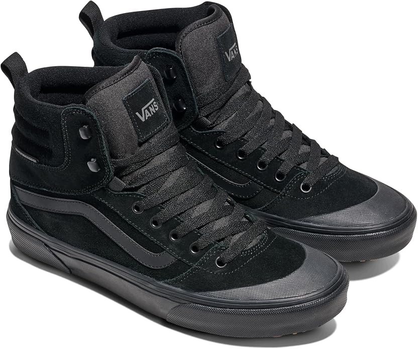 Vodotěsné boty Vans Ashwood Hi Vansguard černé kožené s membránou 42