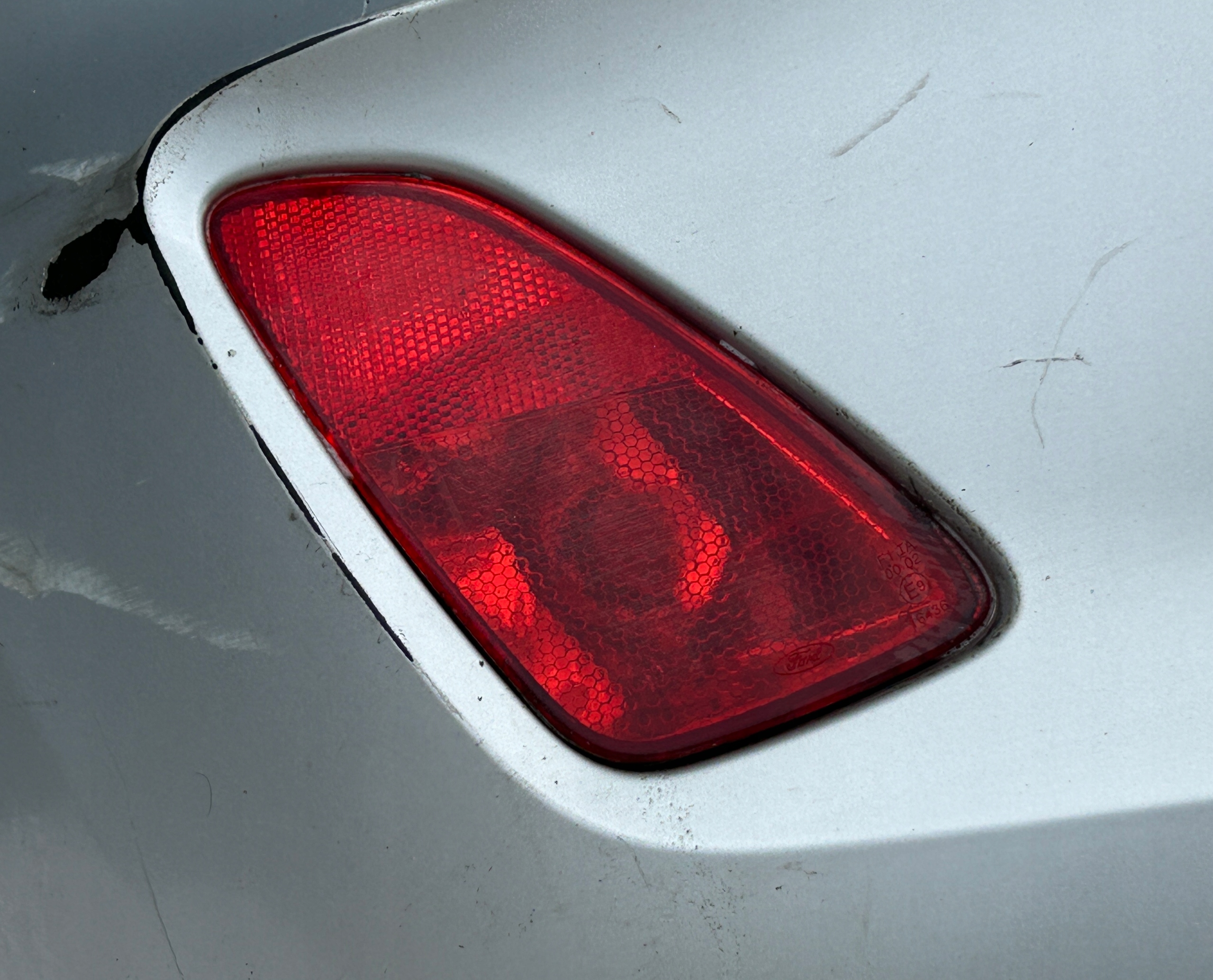 bumper rear part rear FORD FIESTA MK8 17