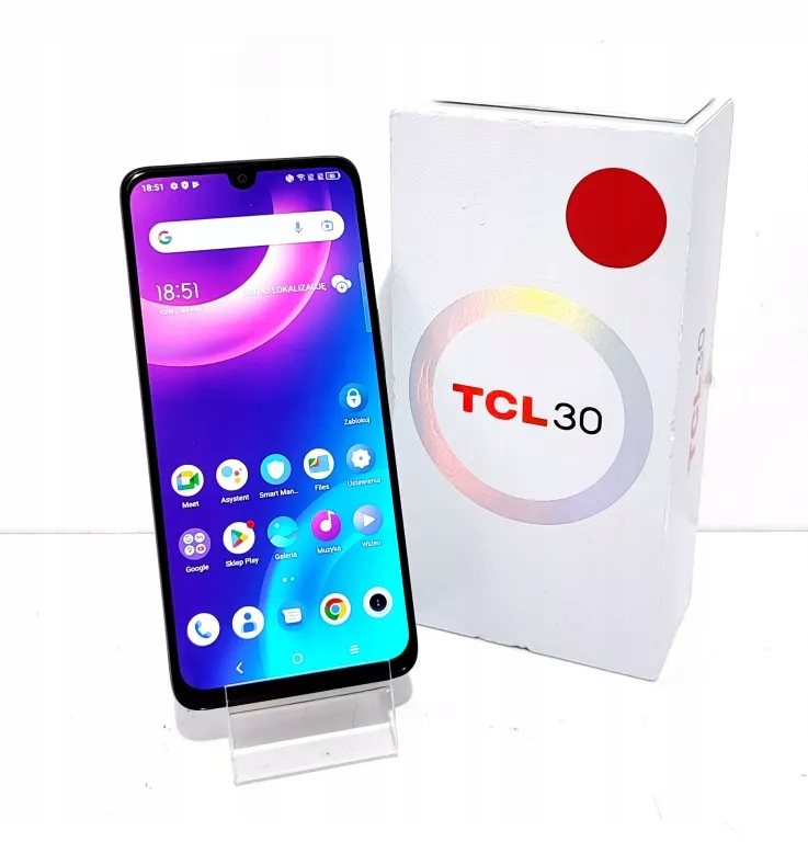 Smartfon TCL 30 4 GB / 64 GB 4G (LTE) czarny