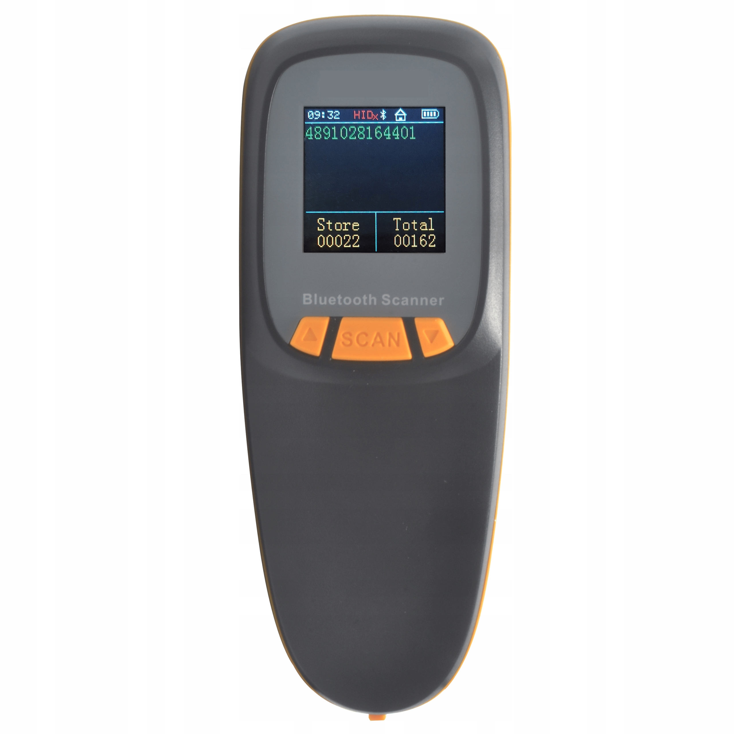 Kieszonkowy skaner kodów z wyświetlaczem 1D 2D