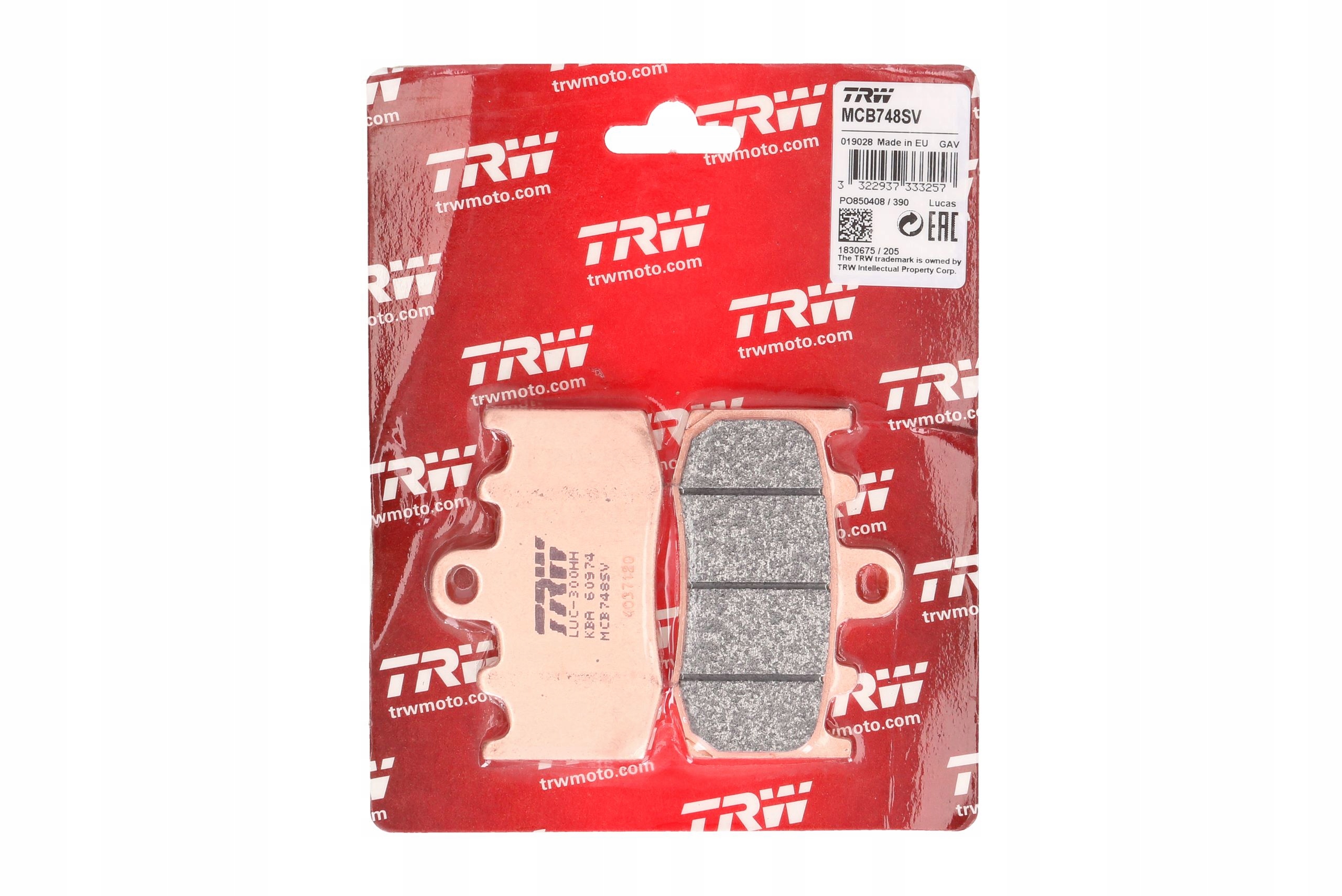 

Klocki hamulcowe Trw Lucas Mcb 748 Sv Bmw R1200 Rt