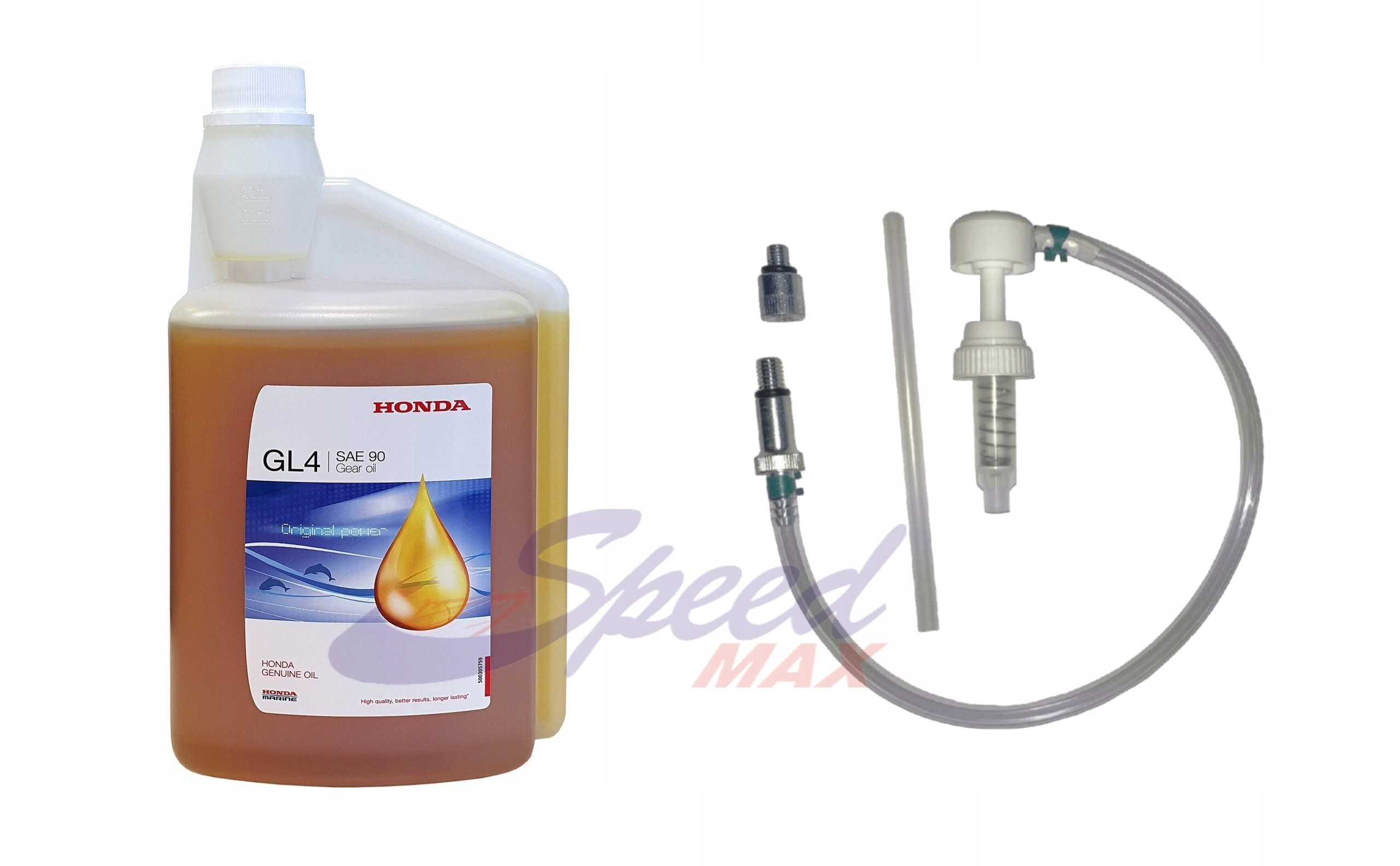 Zestaw olej przekładniowy Honda Marine Sae 90 GL4 1L pompka