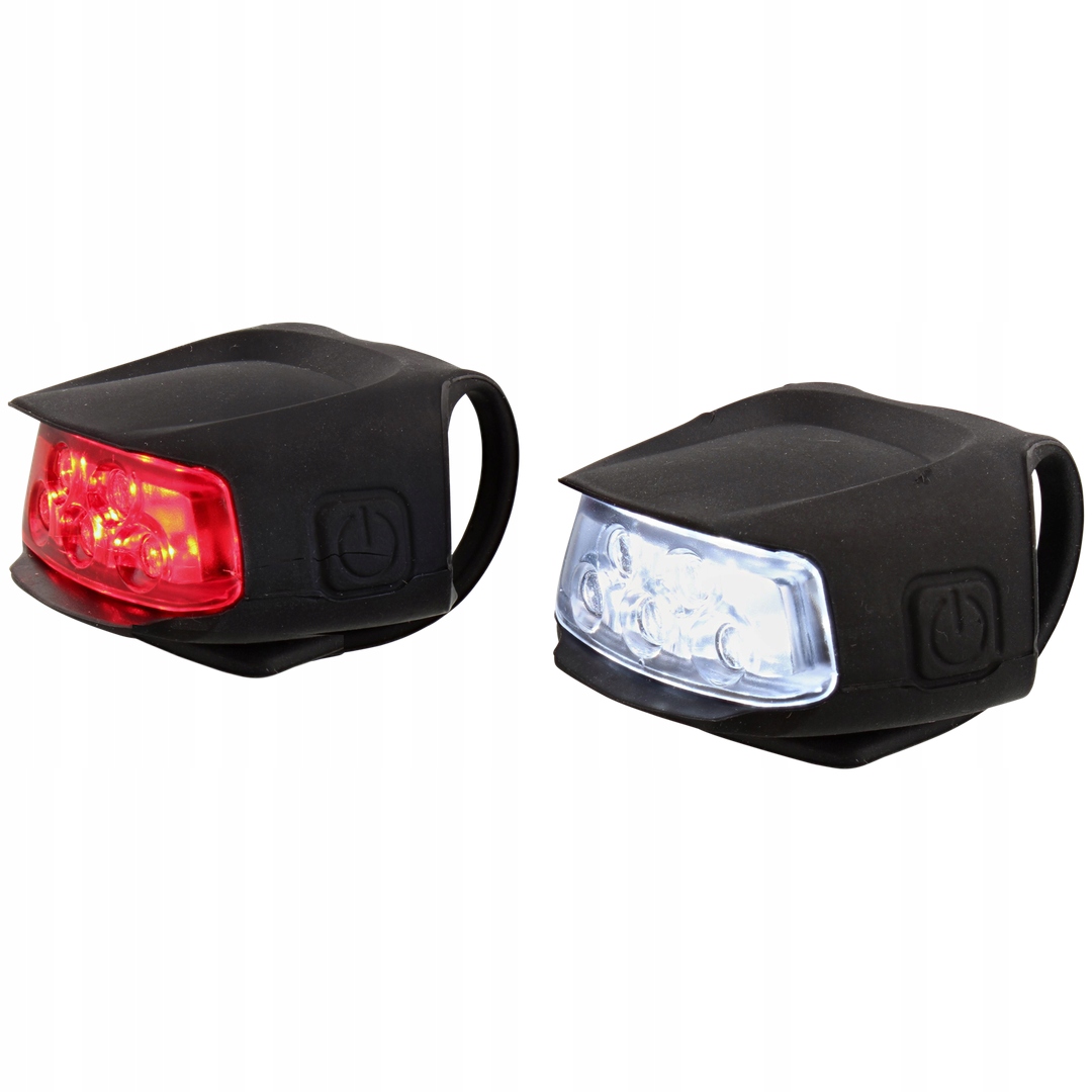 ZESTAW LAMPEK OŚWIETLENIE LED ROWER PRZÓD I TYŁ Marka Inna marka