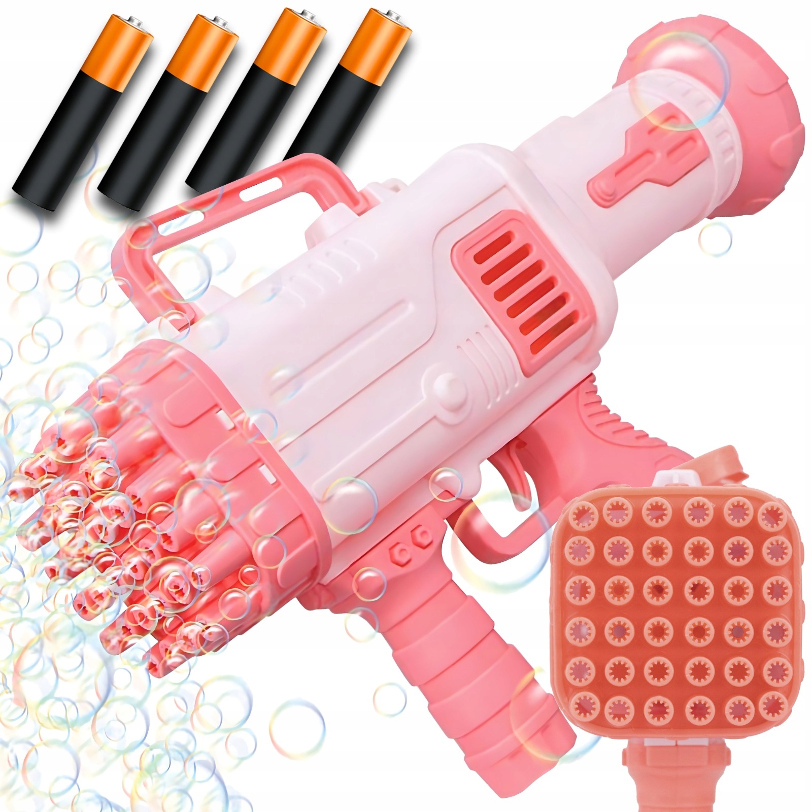 

Maszyna Pistolet Na Bańki Mydlane Baterie +płyn