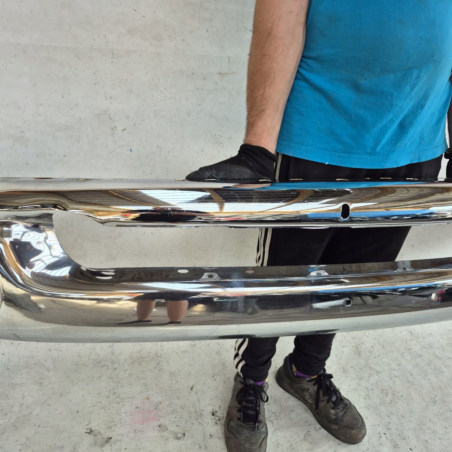 DODGE RAM III 02-05 bumper front front SPR original