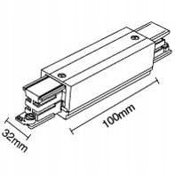 Zestaw "L" szyna 3F 8 lamp czarno złoty Maksymalna moc pojedynczego źródła światła 0 W
