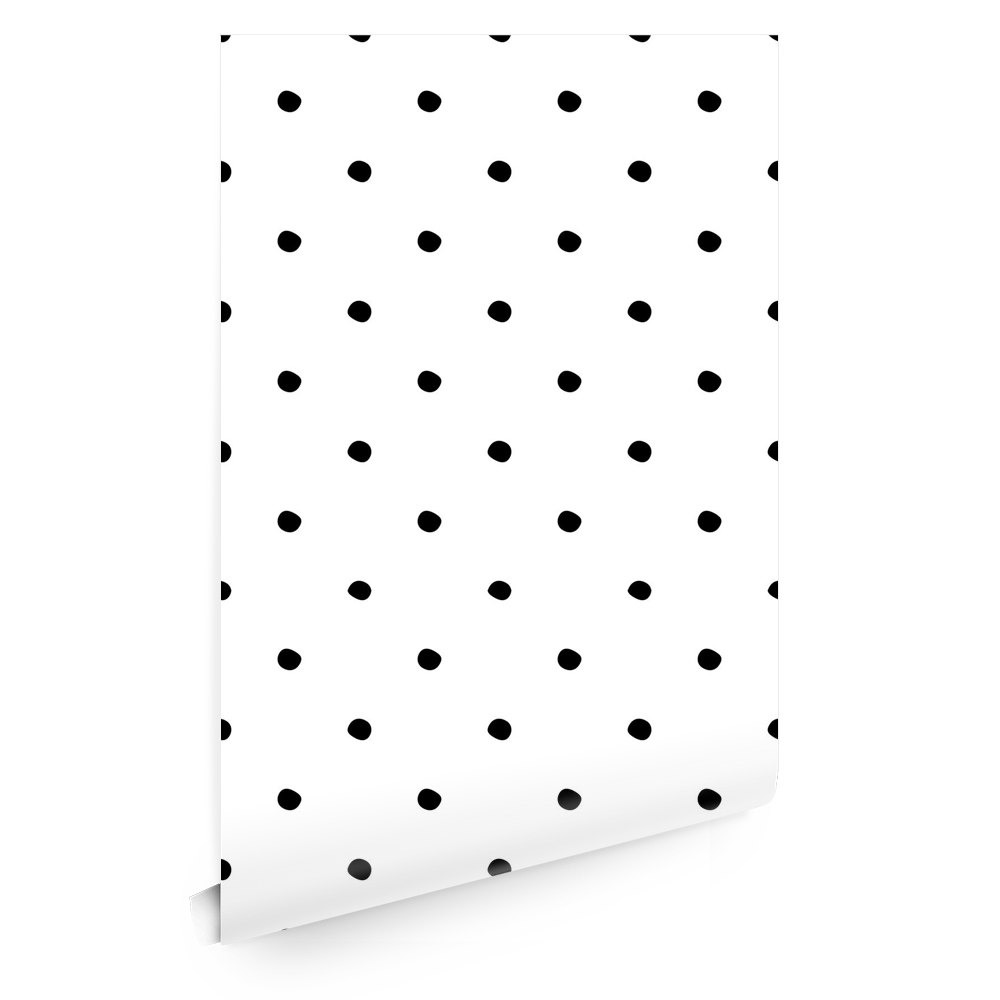 

Tapeta kropki minimalizm scandi T0621