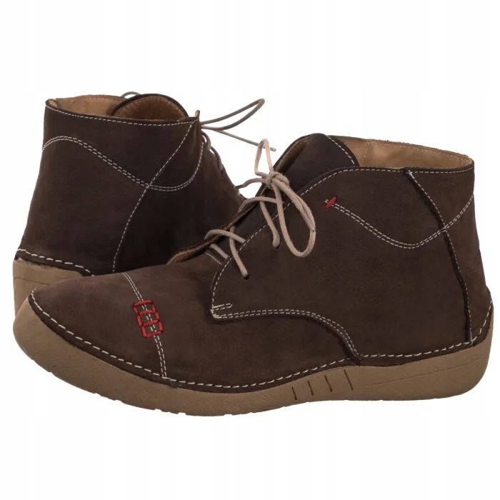 Dámské kožené boty Artiker Hnědé 57C2117