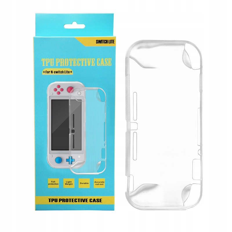 IRIS Giętka nakładka z TPU na spód konsoli Nintendo Switch Lite