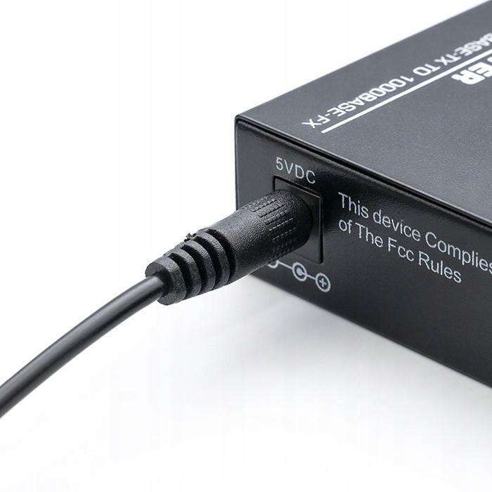 Dwukierunkowy Media Konwerter Switch Ethernet 1x RJ45 1x Sfp 1000Mb/s