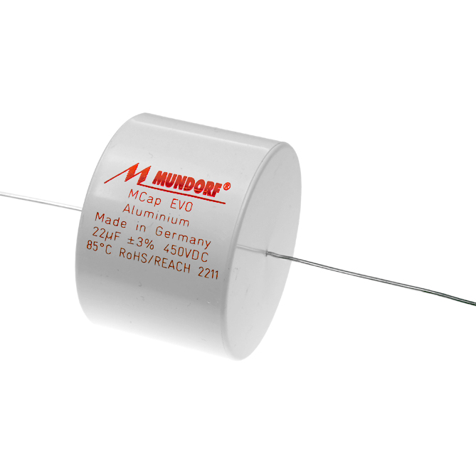 Kondenzátor Mcap Evo Alu 22uF 450V Mundorf