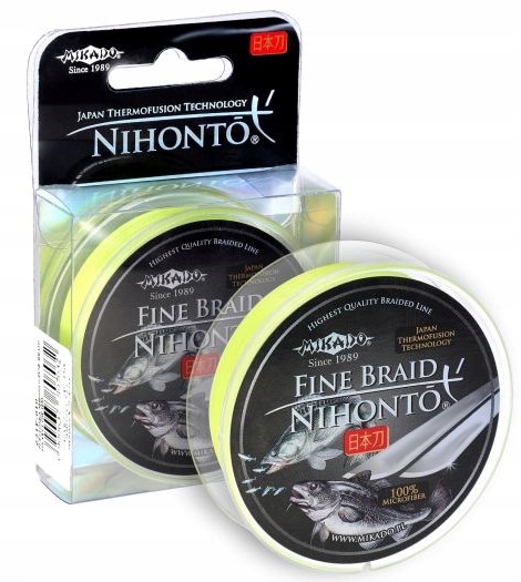 PLECIONKA MIKADO NIHONTO 0,10mm 150m 7,7kg FLUO