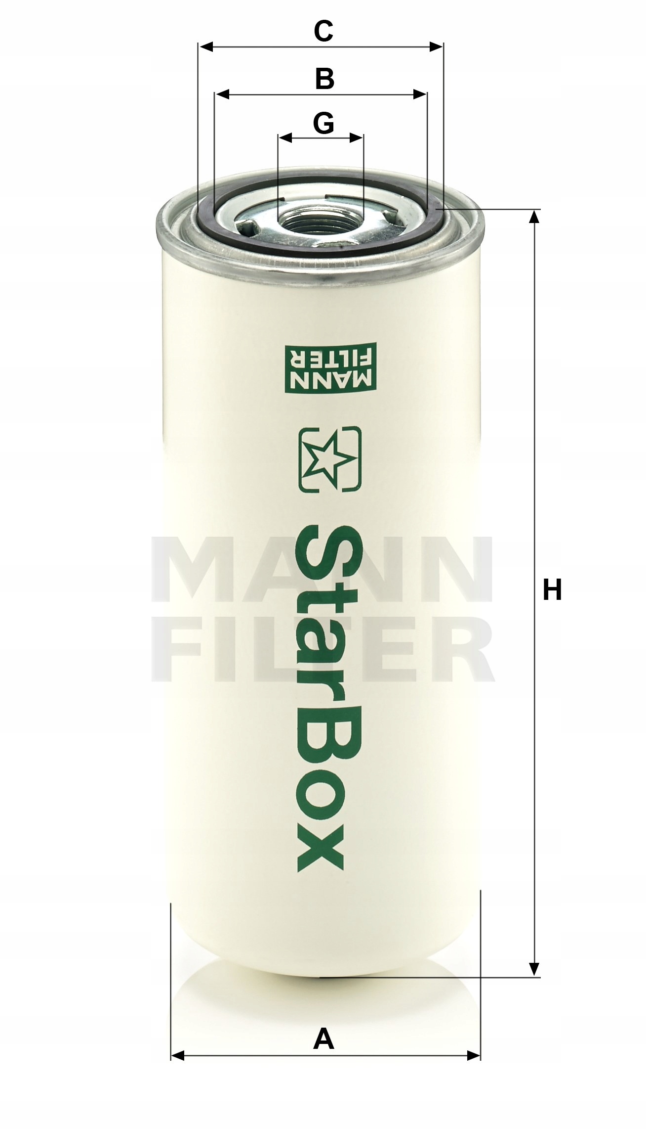 Olejový filter Mann-filter Lb 962/22