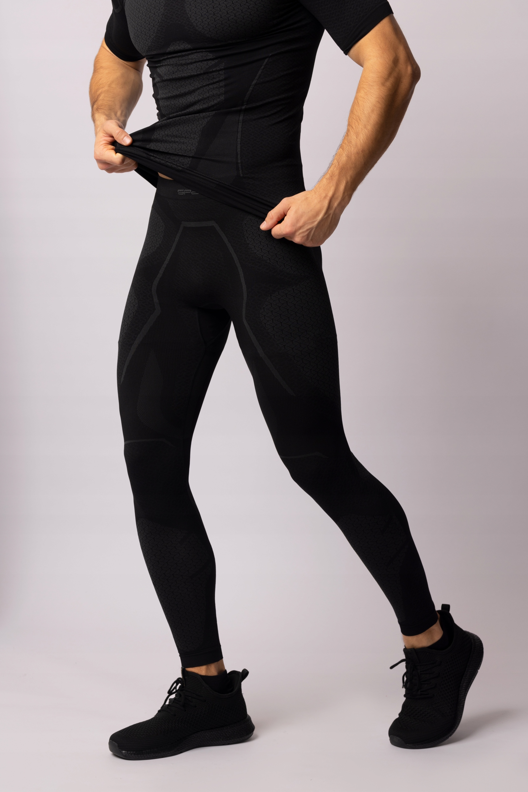 SPAIO RACE Motocyklowe Legginsy termoaktywne ADRENALINE r. L czarno szare EAN (GTIN) 5901282472712