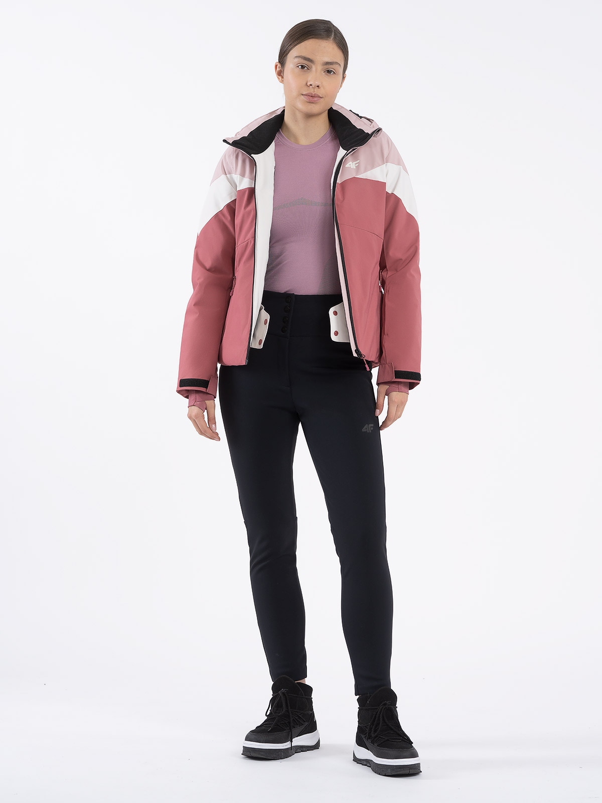 DAMSKIE SPODNIE NARCIARSKIE SOFTSHELL 4F membrana 5000 TFTRF497 XXL Kod producenta 4FWAW23TFTRF497