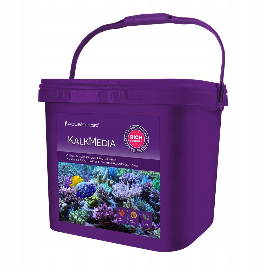 Hydroxid Vápenatý Do Reaktoru Kalkwasser Kalk Media Mořské Akvárium 5KG