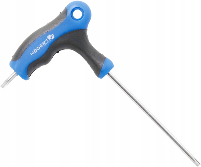 Klucz Torx Security, typu-T, długi, T15, Hoegert