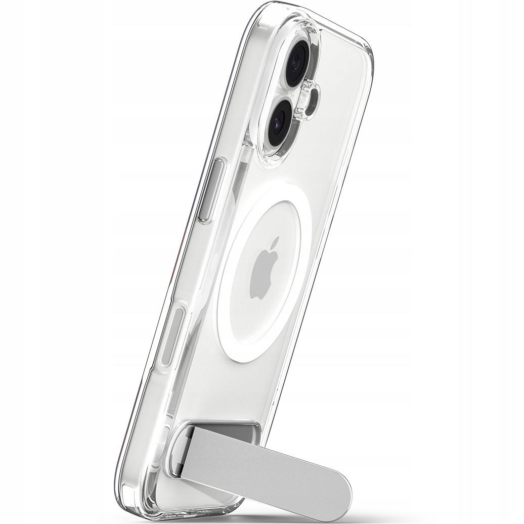 Pouzdro Spigen pro iPhone 17, kryt pro MagSafe, hybridní silná zadní kryt se stojánkem