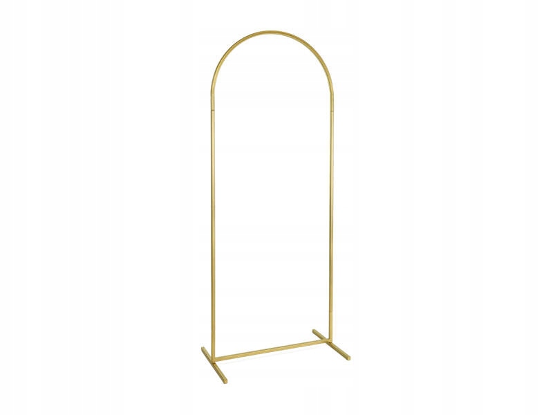 Stojan, oblouk, zlatý, 80 x 200 cm
