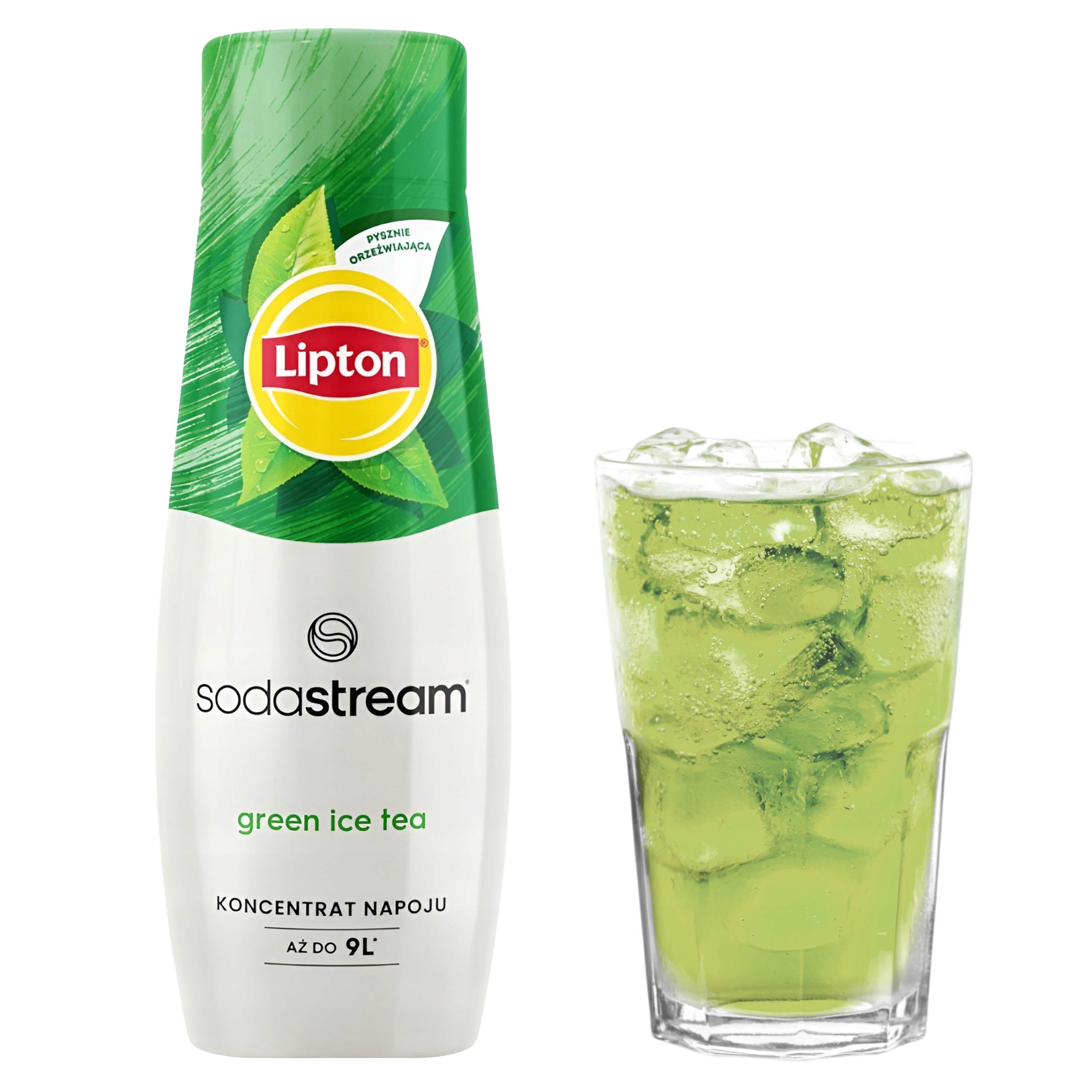 2X SYROP SOK SODASTREAM LIPTON ICE GREEN TEA KONCENTRAT DO SATURATORA 440ML EAN (GTIN) 5905701101269