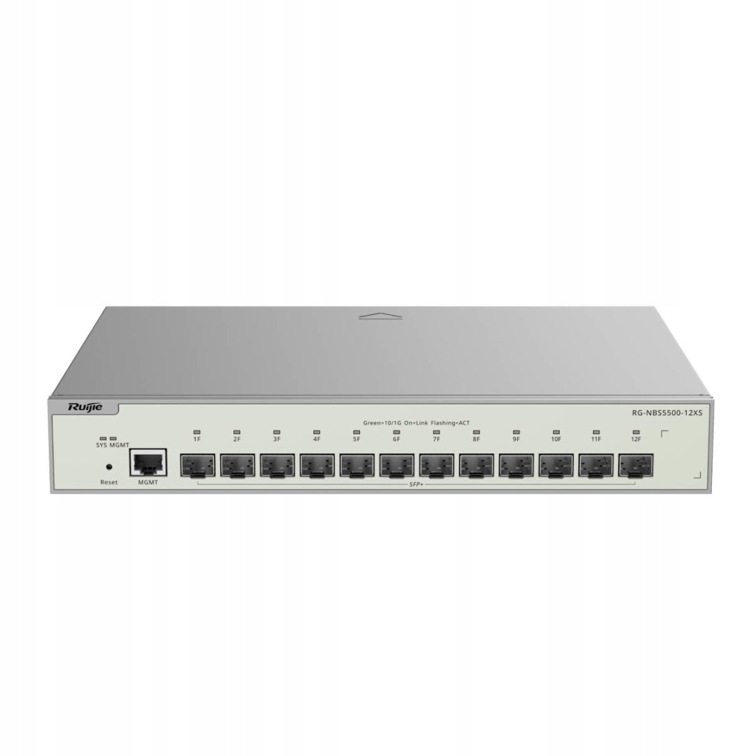 Ruijie Reyee RG-NBS5500-12XS Switch, 12 portů, 12xSFP+, 1xMG