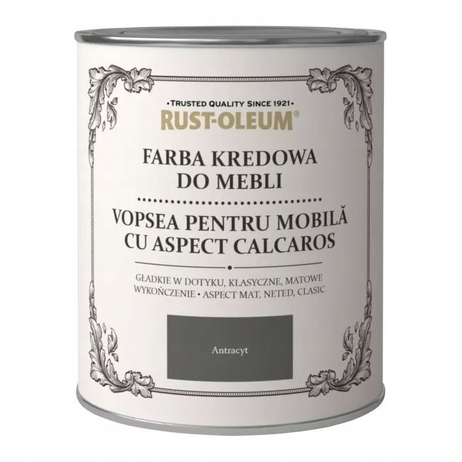 

Farba Kredowa Do Mebli Rustoleum Antracyt 0,75L