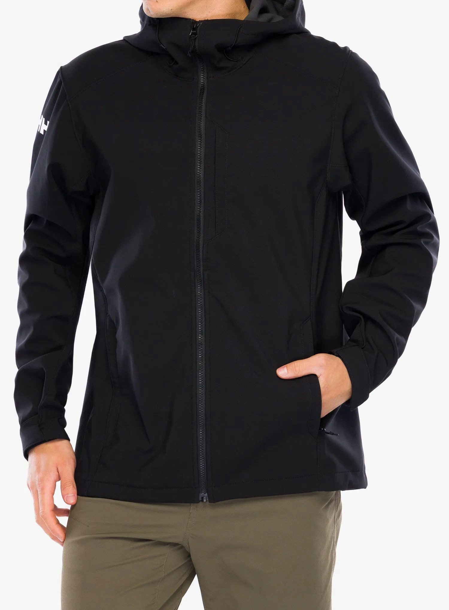 Softshellová bunda Helly Hansen Paramount Hooded Softshell Jkt černá XL