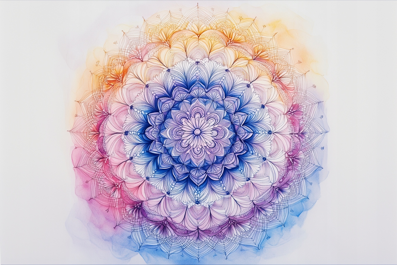 Fototapeta Flizelina Mandala Krajka Harmonie Zen Meditace 416x254 130g