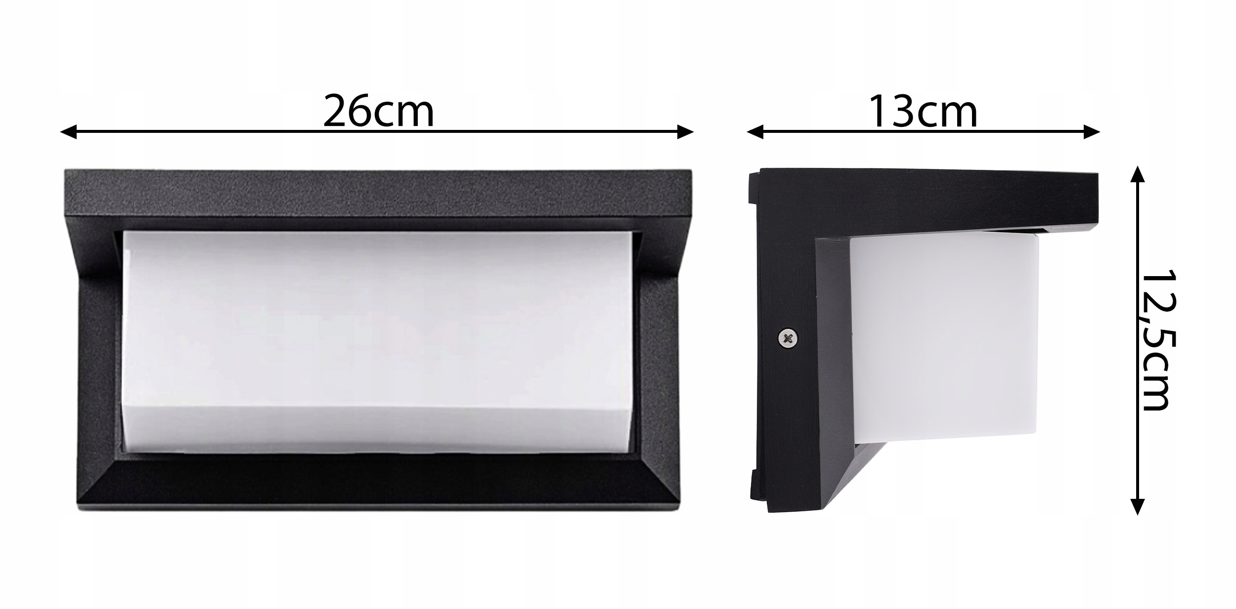 Kinkiet zewnętrzny lampa ogrodowa zewnętrzna elewacyjna ścienna E27 LED Kod producenta LX-9117 BLACK