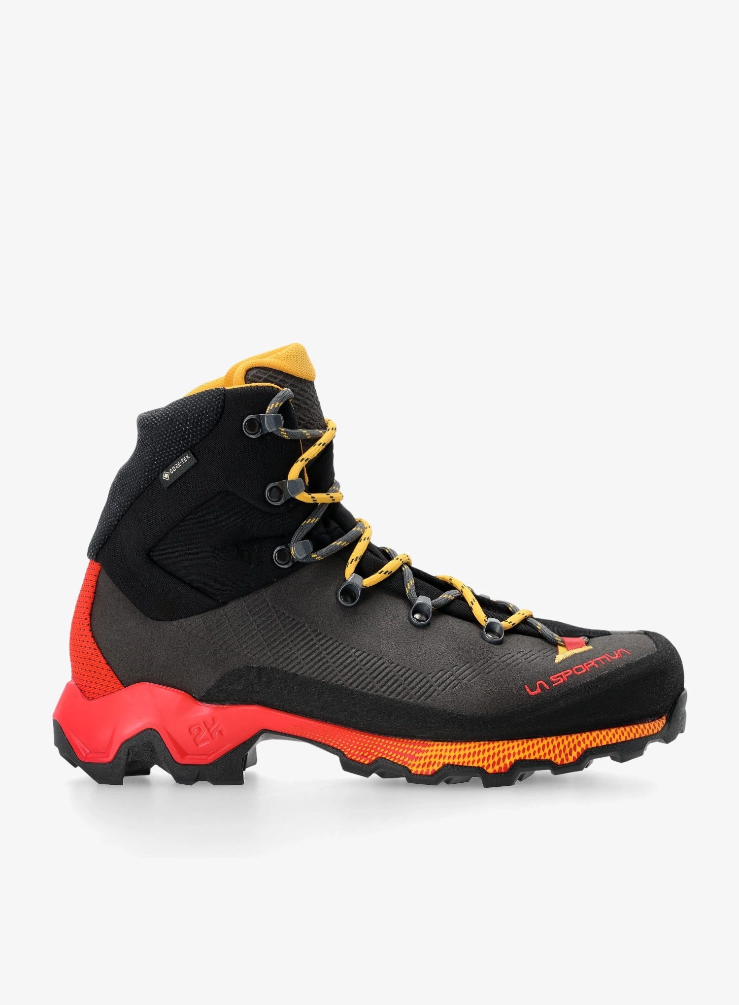 Trekové boty La Sportiva Aequilibrium Trek Gtx carbon/yellow 46,5
