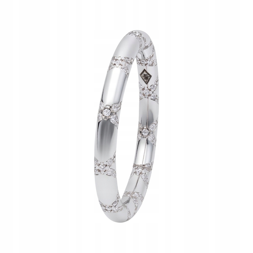 Stříbrný Prstýnek Ag 925 rhodiovaný s kubickou zirkonií IM0470925RR Vel. 17