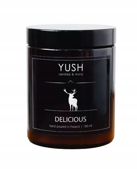 

Świeca Sojowa Zapachowa Czekolada Trufle 100% 37H