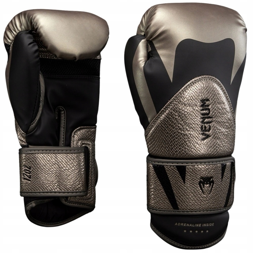 Venum Rękawice Bokserskie Challenger 4.0 Srebrne/Czarne 10oz