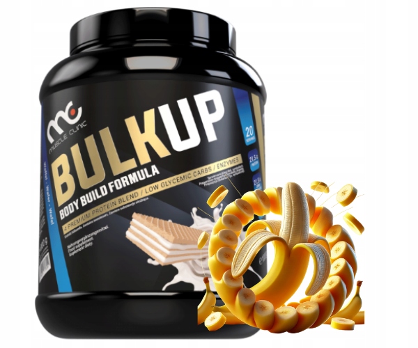 Muscle Clinic Bulk Up 2700g Dědička Na Hmotu Sacharidy Banán