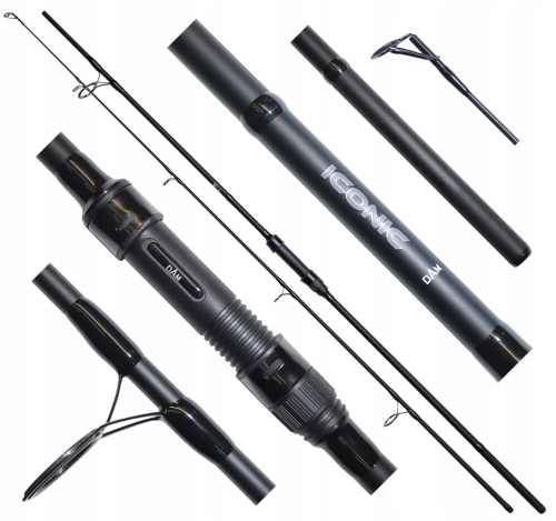 Wędka Dam Iconic Carp 240 cm 2,50 lbs 2 części drugi