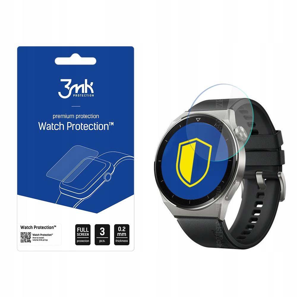 Huawei Watch Gt 3 Pro 46MM 3MK Watch Protection V. Flexibleglass Lite