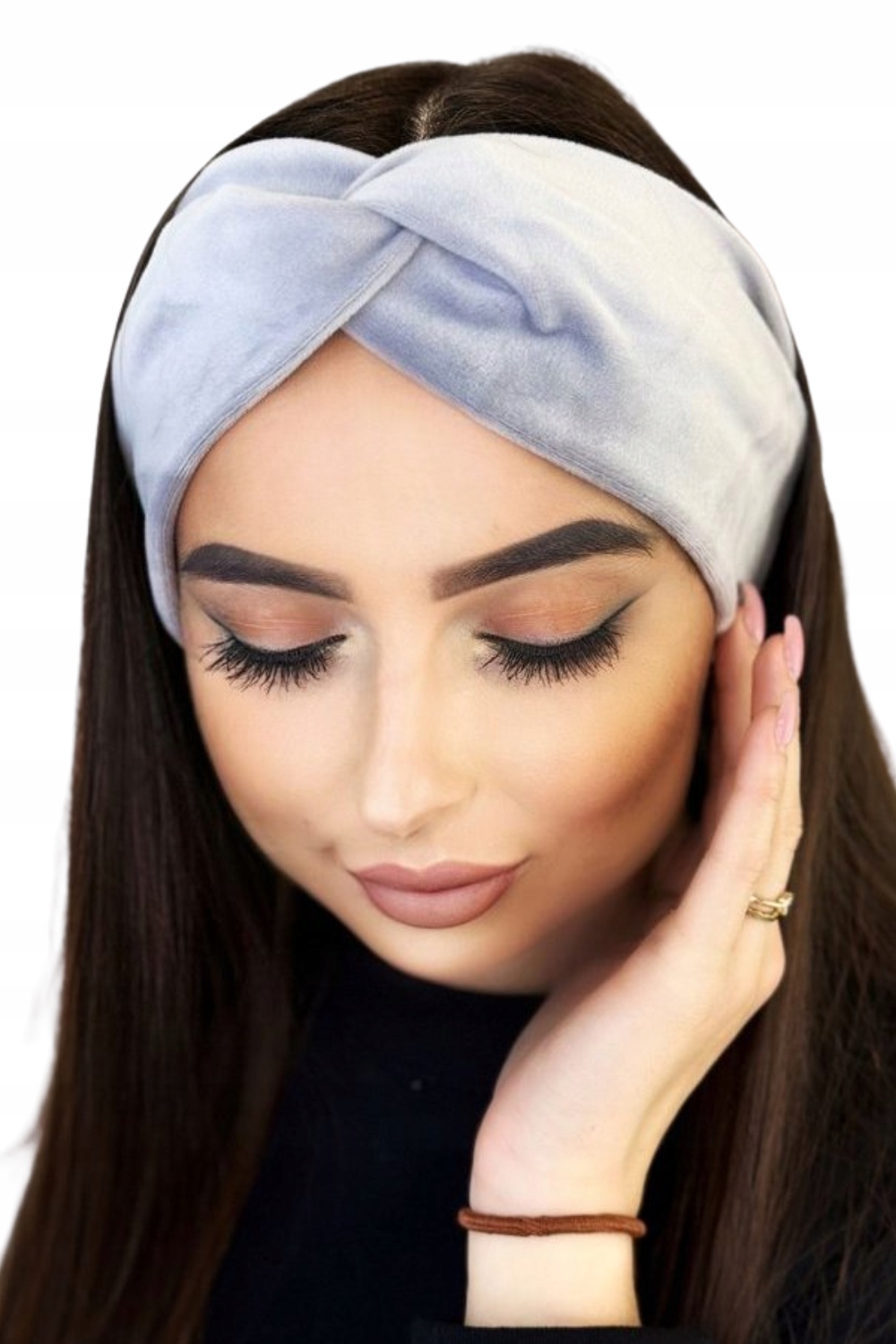 Milý Velurový Pásek Shelli Šedý Univerzální