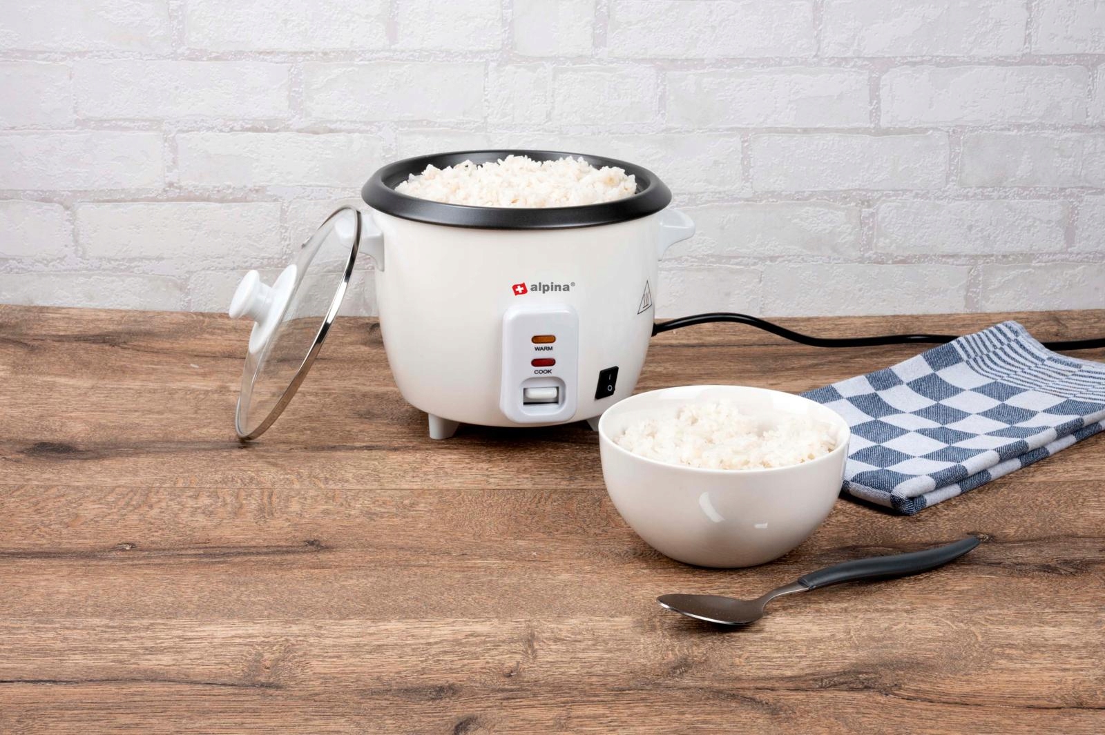 Garnek do Gotowania ryżu 600ml - ALPINA Ryżowar Model Rice Cooker