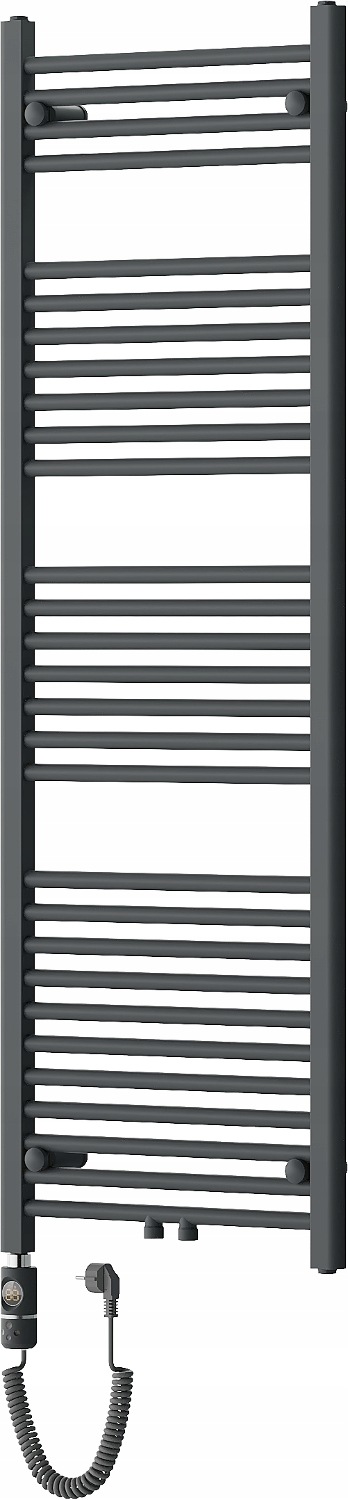 Elektrický koupelnový radiátor Mexen 600 W 500 x 1500 mm šedý