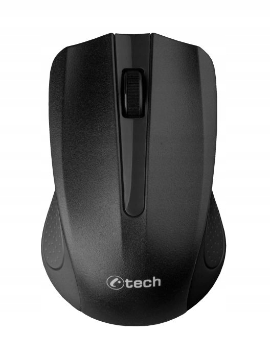 C-tech WLM-01 Kancelářská Optická Bezdrátová Usb Černá 1200 Dpi