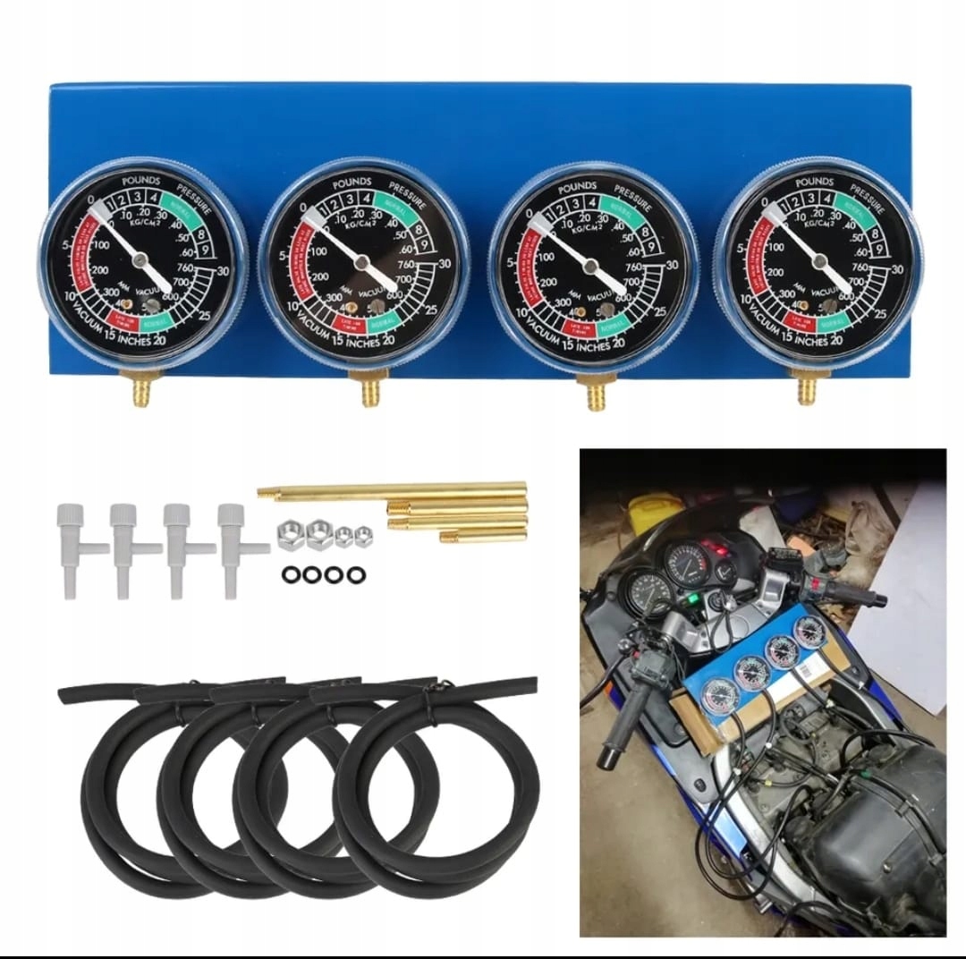 Wakuometr synchronizator synchronizacja gaźników