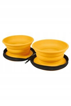 Levně Cestovní dvojmiska oranžová 700ml Kiwi