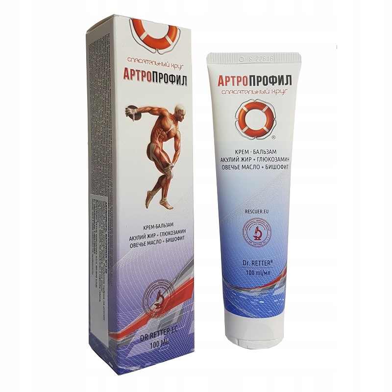 Artroprofil Ratownik Nr.139 100ml DR RETTER Glukozamina Imbir Olej z Rekina