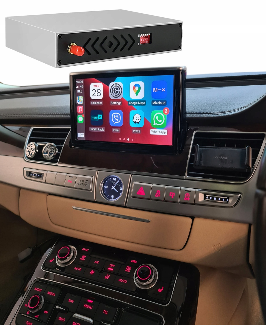 Audi A8 2012-2018 Moduł Apple Carplay Android Auto MMI 3G Hn+
